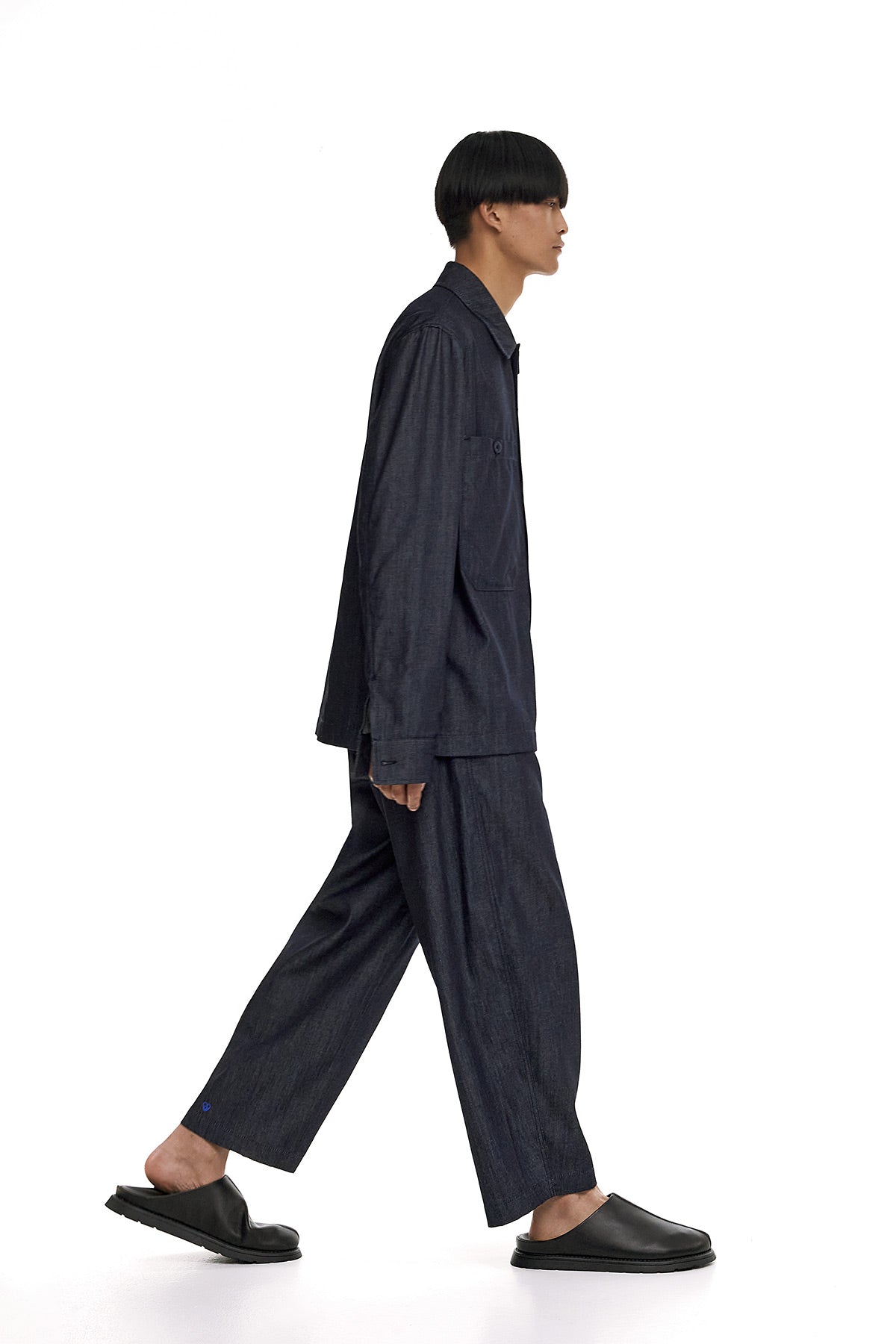 Raw Denim Bamboo Overshirt