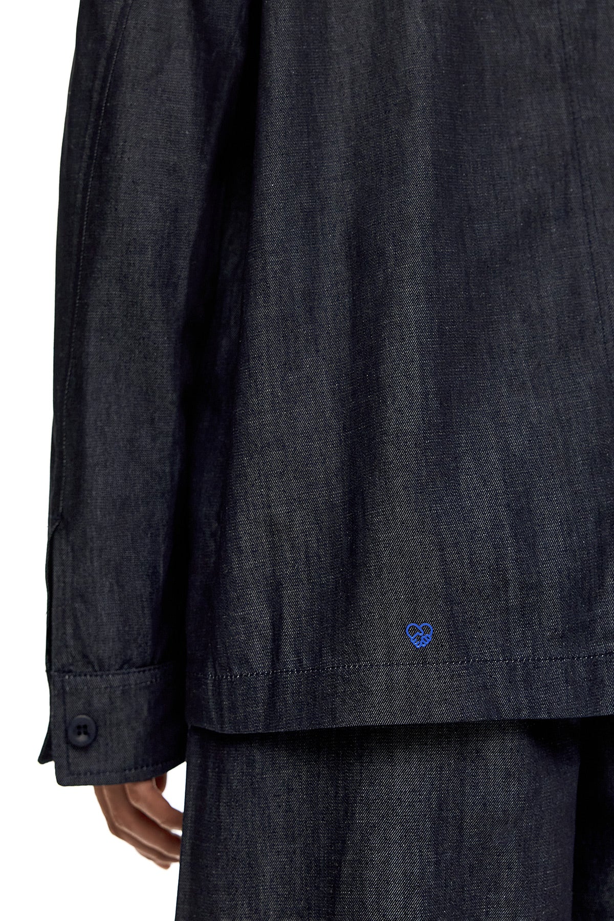 Raw Denim Bamboo Overshirt