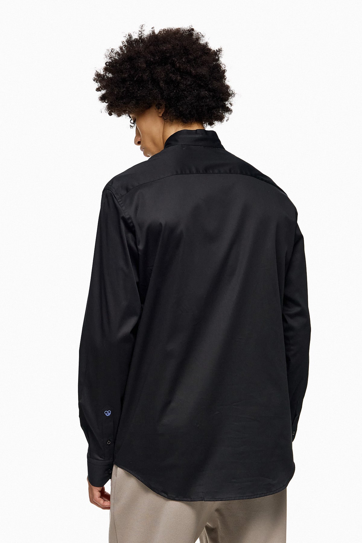 Clean Cut Neck Shirt