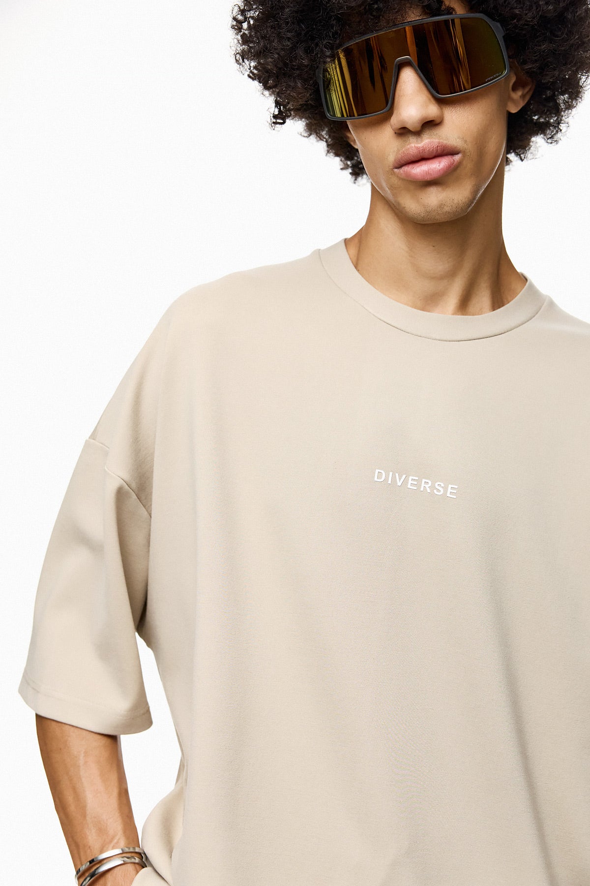Sleek Logo Oversize Tee