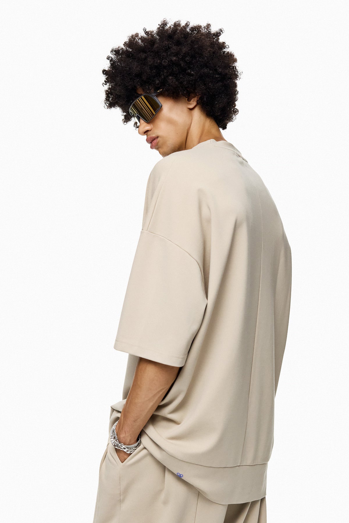 Sleek Logo Oversize Tee