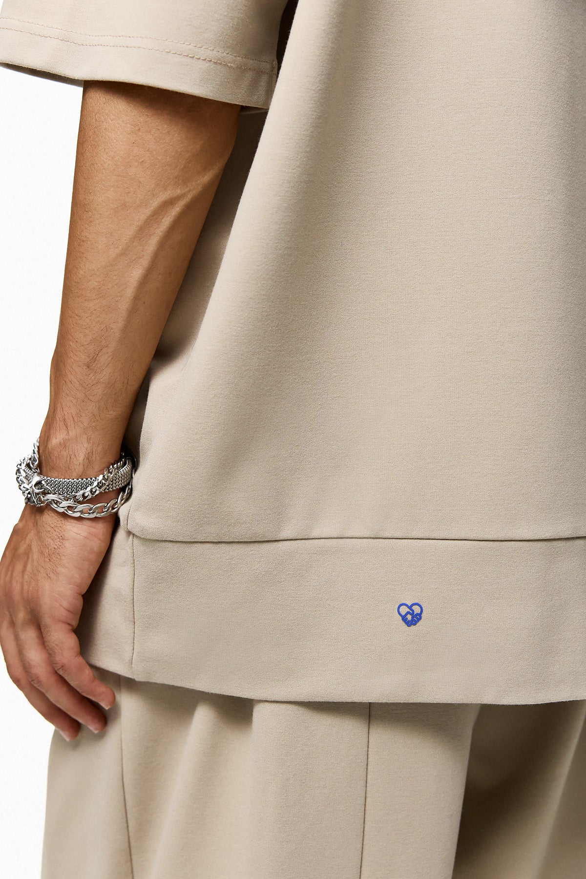 Sleek Logo Oversize Tee