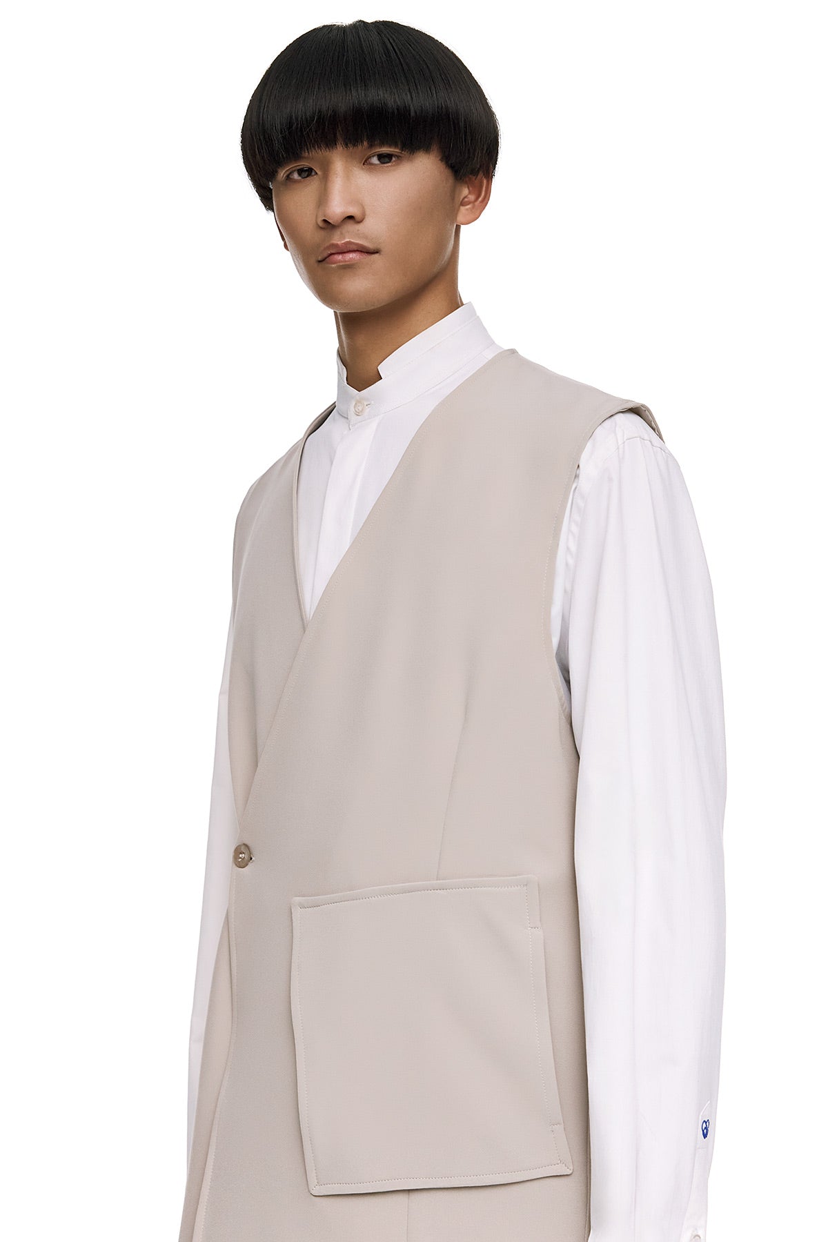 Minimal Pocket Design Vest