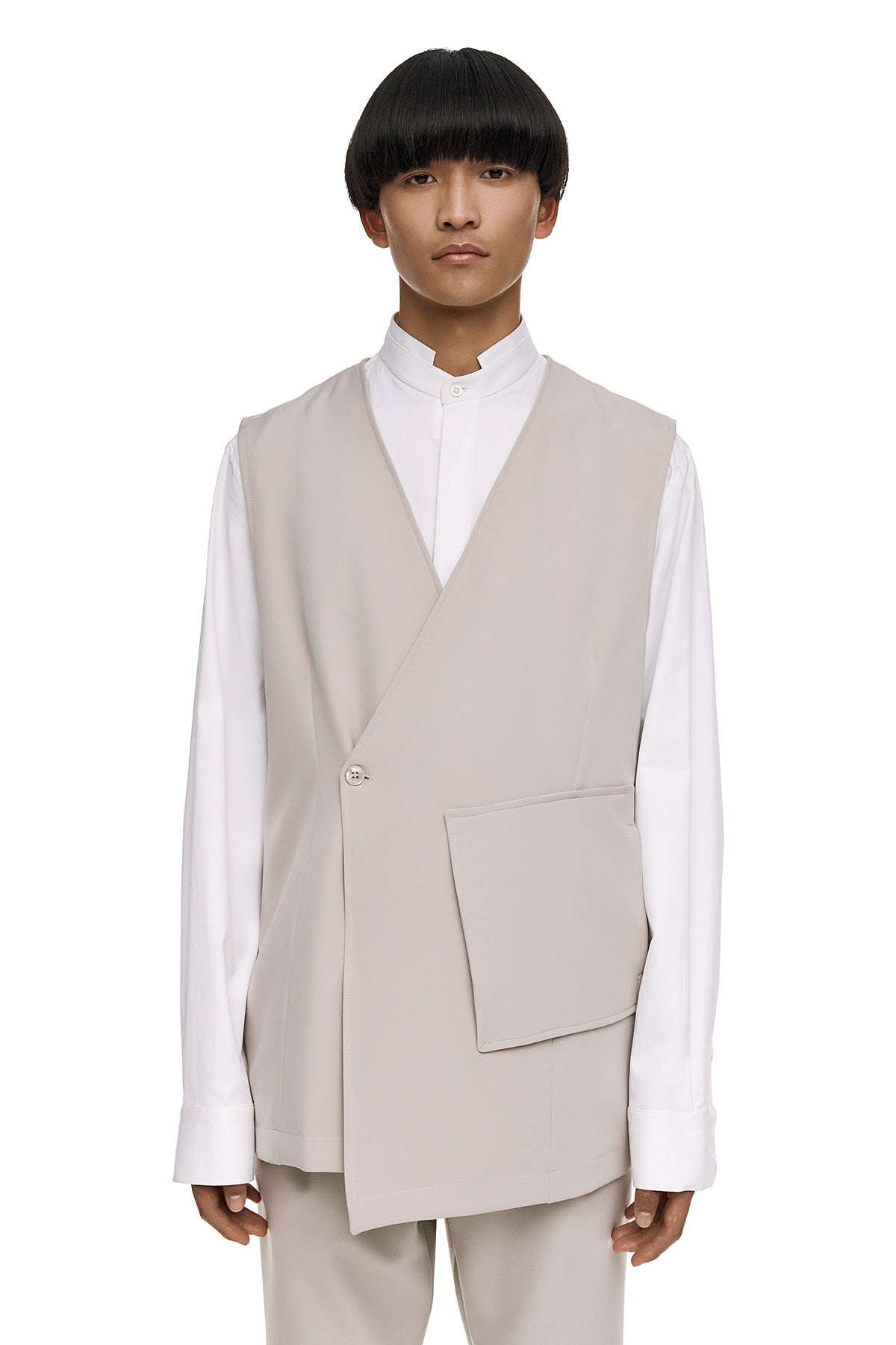 Minimal Pocket Design Vest