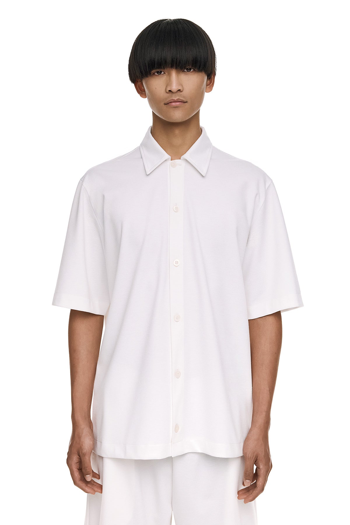 Plain Waffle Shirt