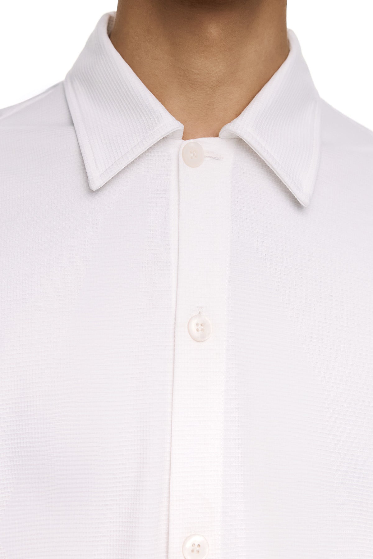 Plain Waffle Shirt