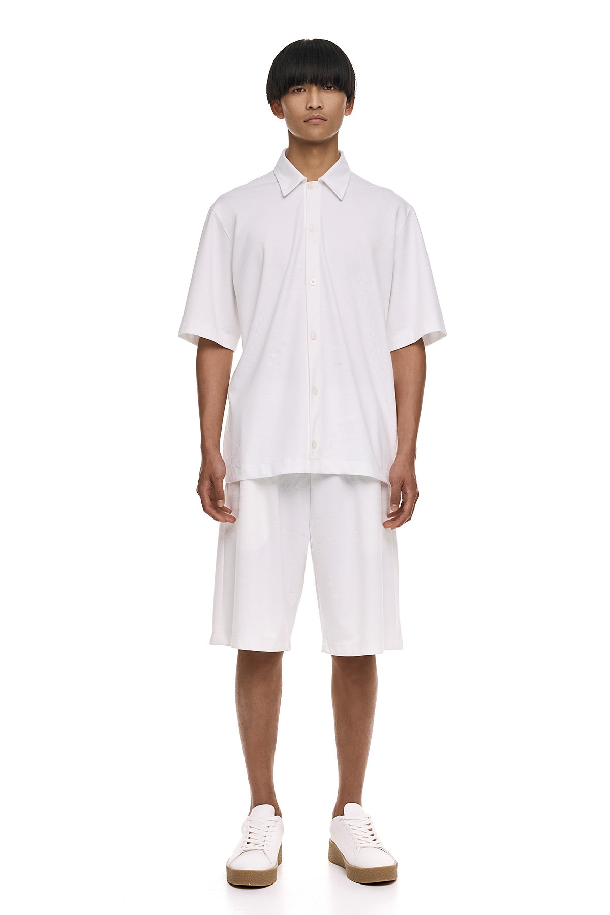 Plain Waffle Shirt