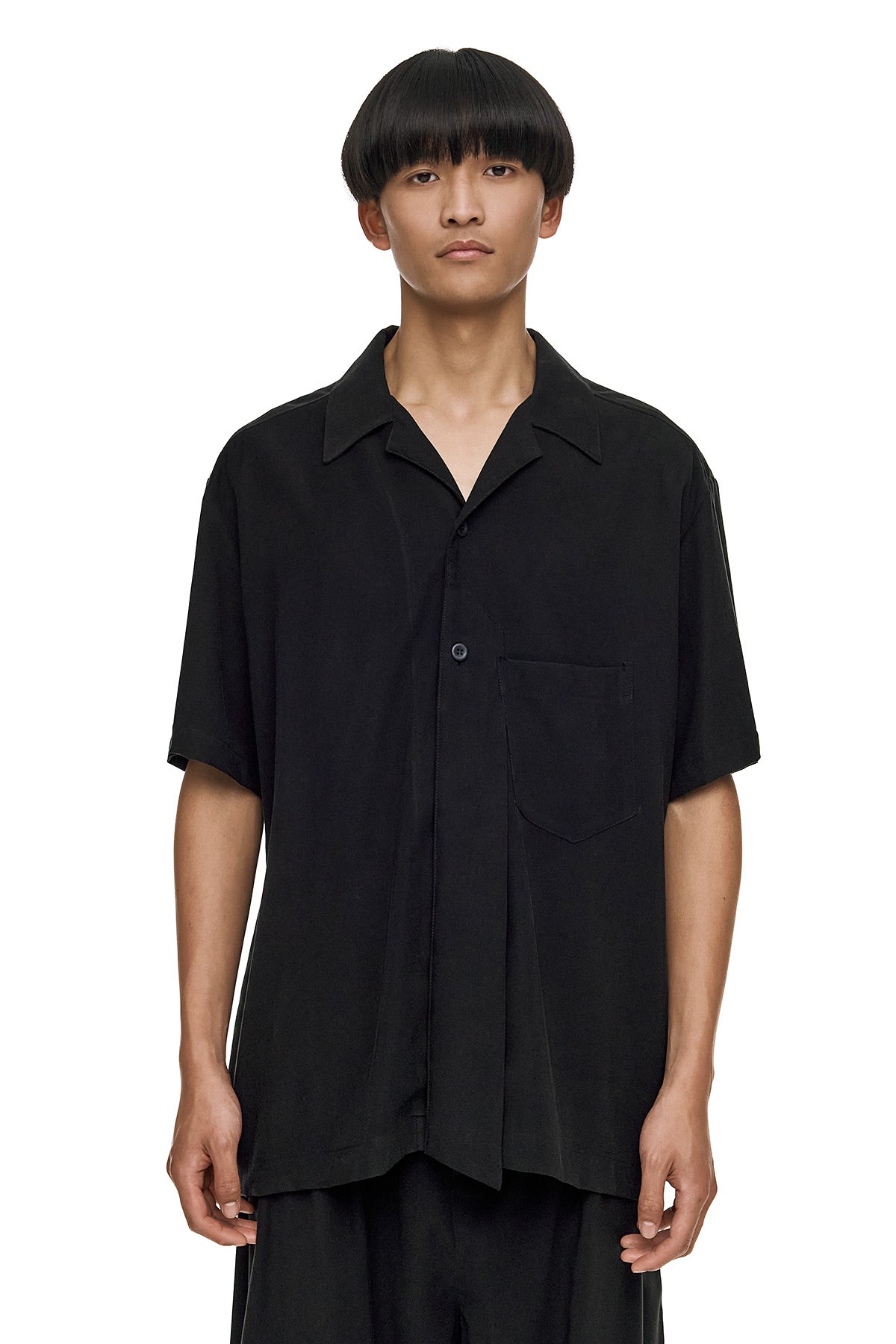 Viscose Essential Shirt Black