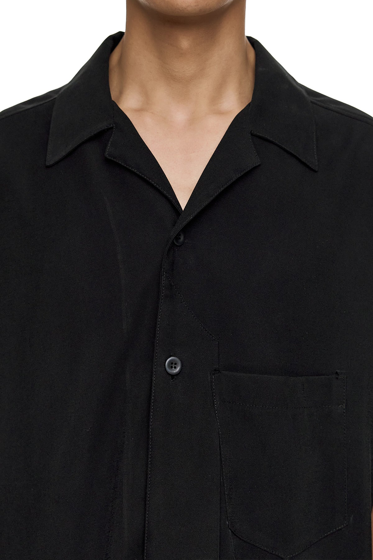 Viscose Essential Shirt Black