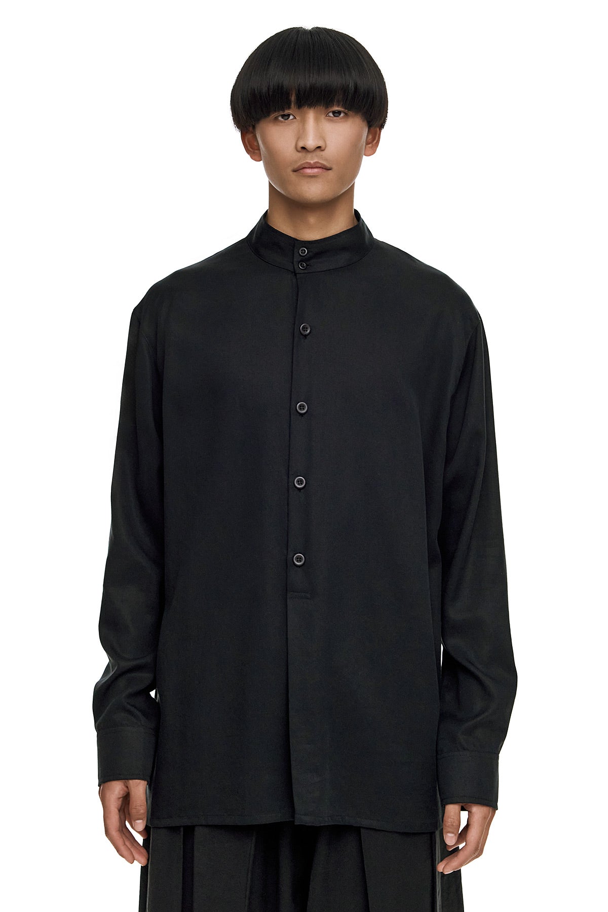 Essential Stand Up Collar Shirt