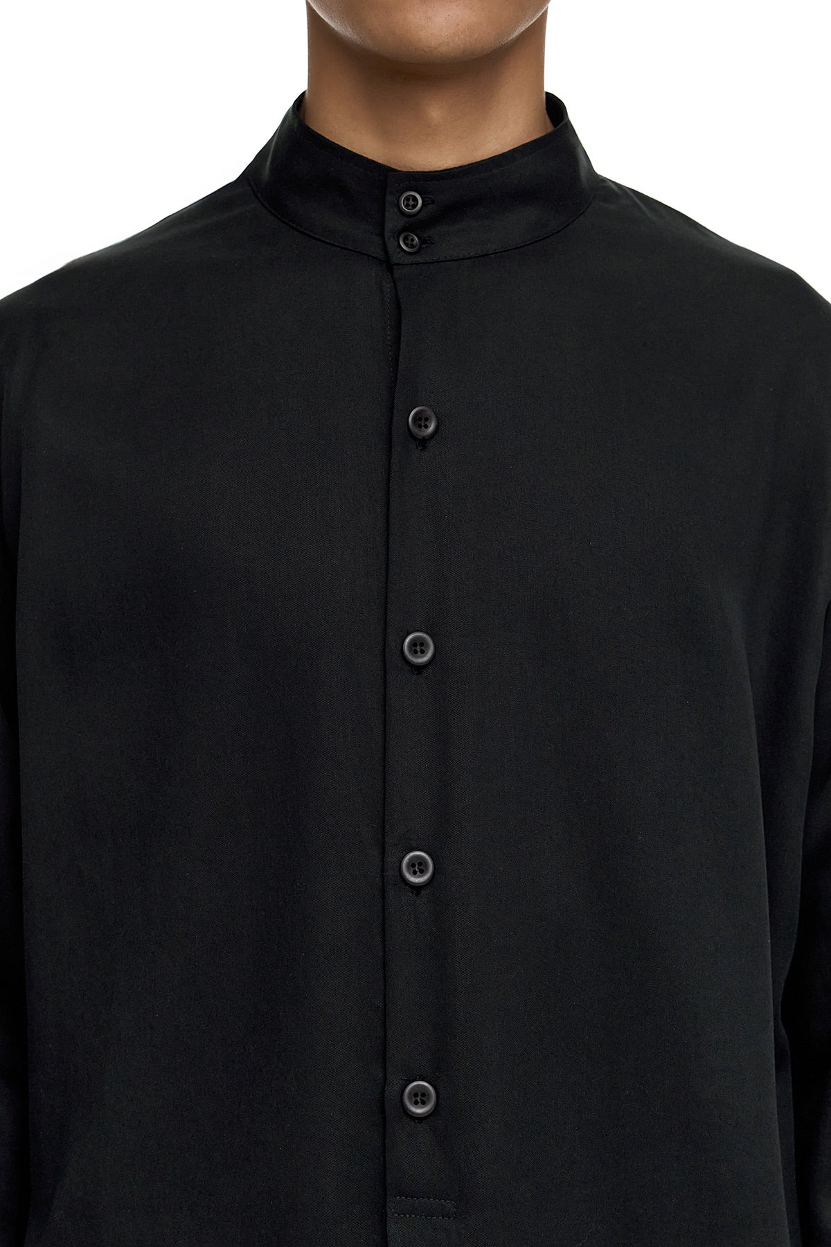 Essential Stand Up Collar Shirt