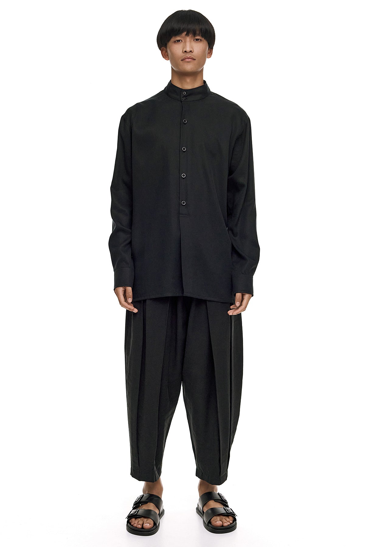 Essential Stand Up Collar Shirt