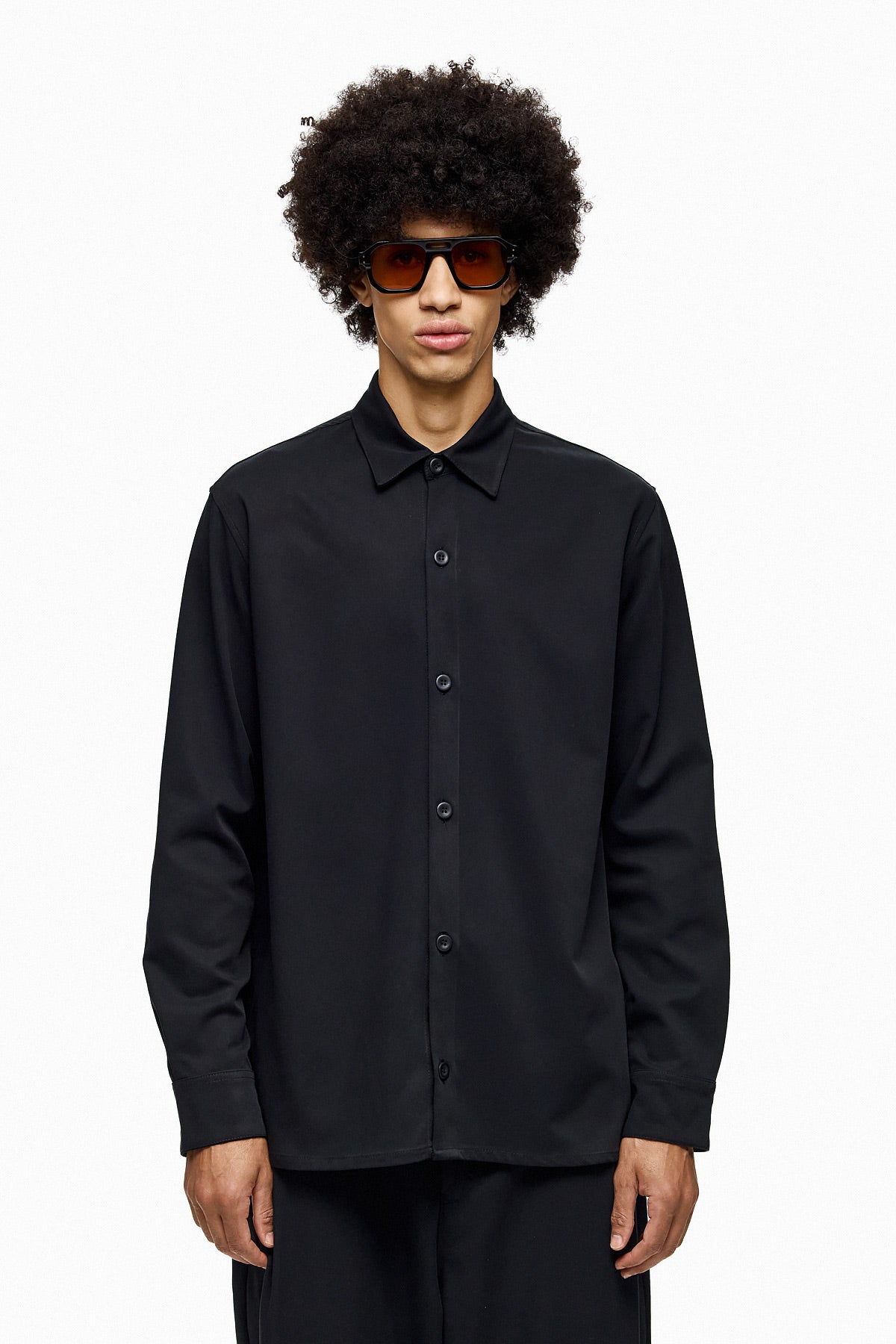 Minimal Button-Up Shirt NORIO