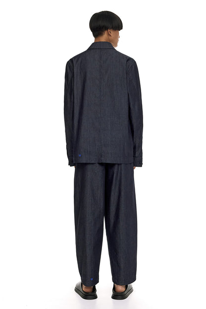 Raw Denim Bamboo Overshirt