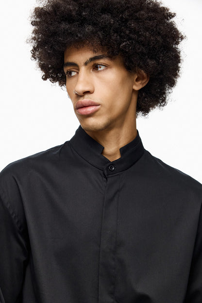 Clean Cut Neck Shirt