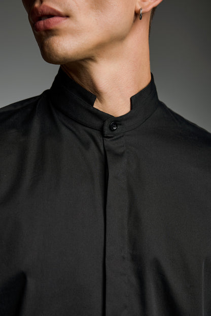 Clean Cut Neck Shirt