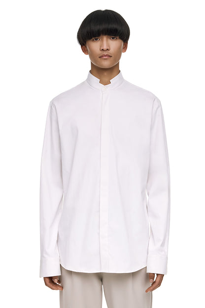 Clean Cut Neck Shirt