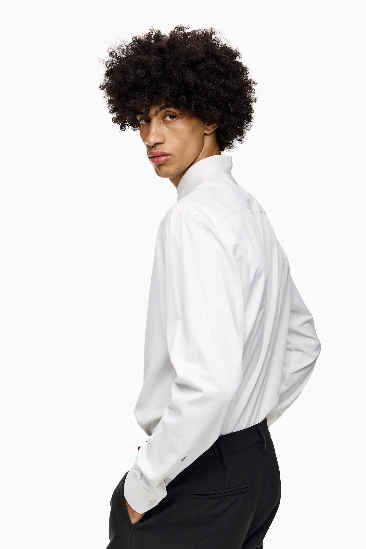 Clean Cut Neck Shirt