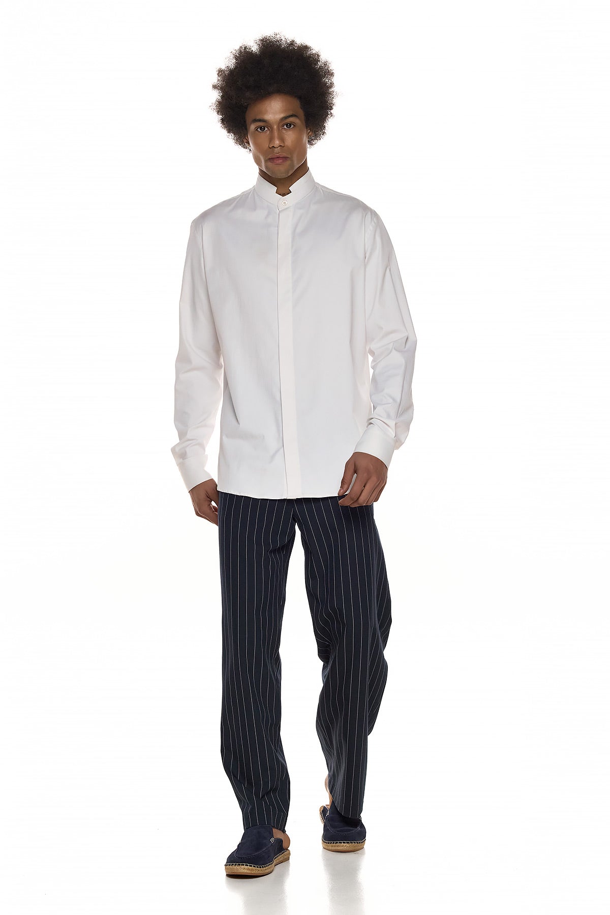 Clean Cut Neck Shirt