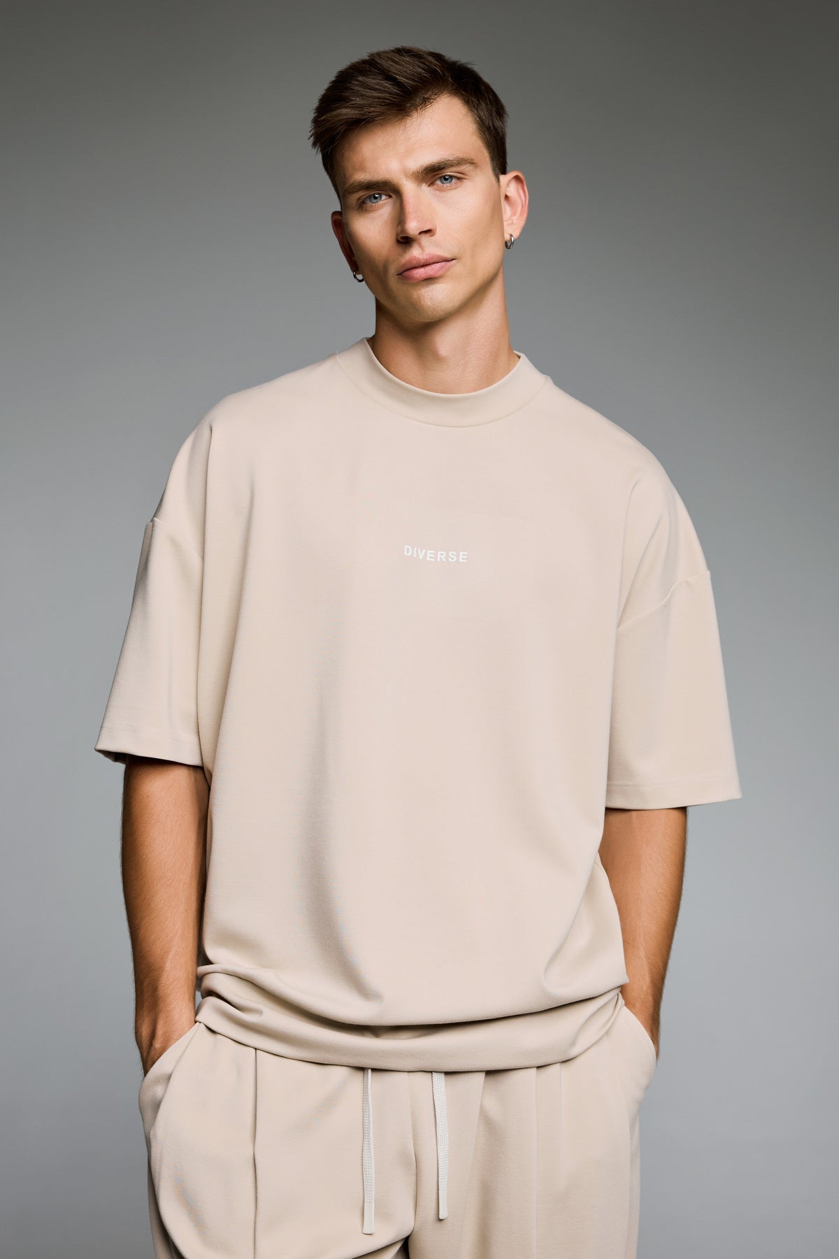 Sleek Logo Oversize Tee