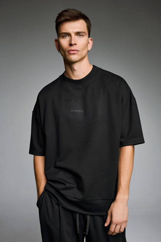 Sleek Logo Oversize Tee