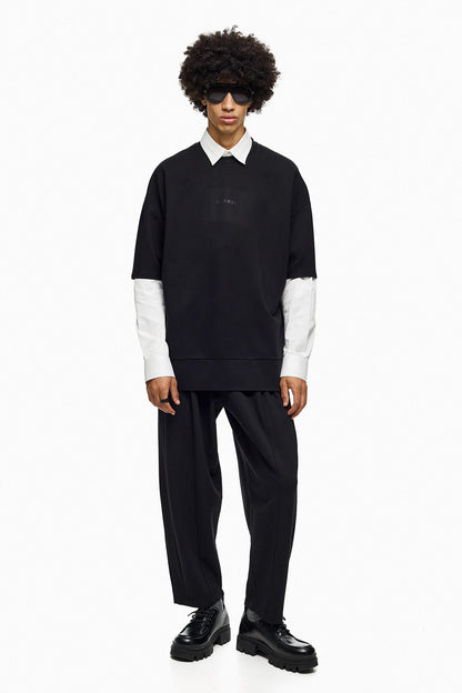 Sleek Logo Oversize Tee