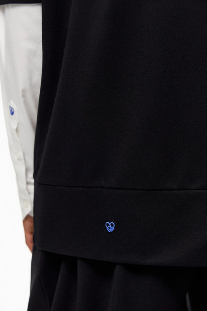 Sleek Logo Oversize Tee