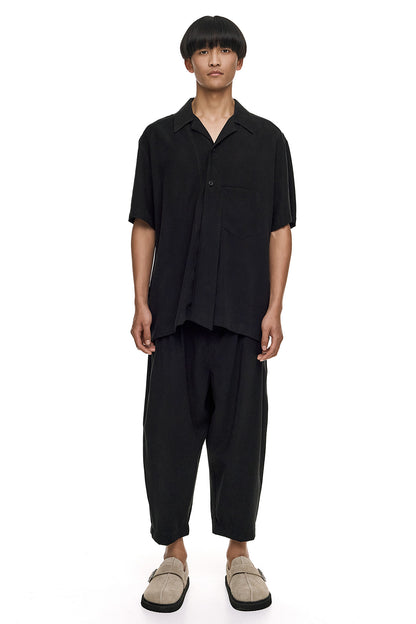 Viscose Essential Shirt Black