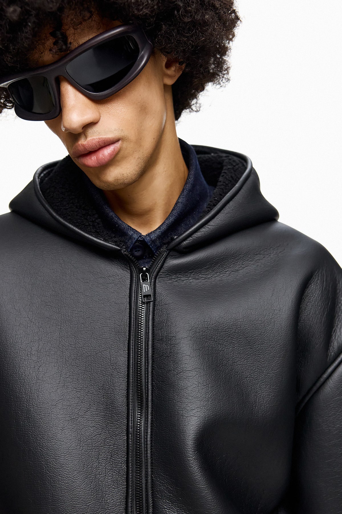 Bonded Shearling Hoodie TAKAO