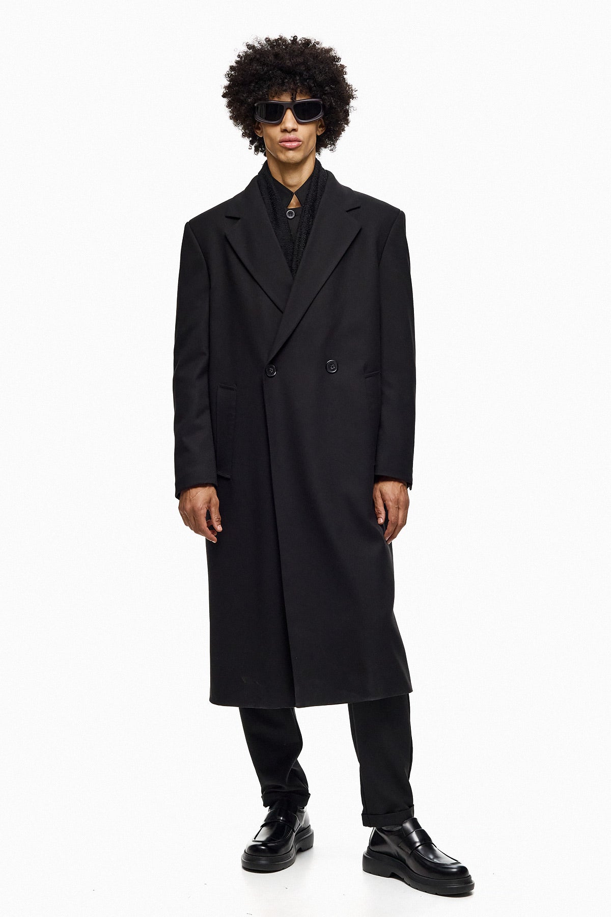 Double-Breasted Long Coat YUKI