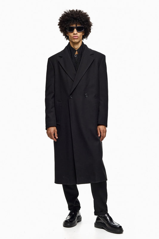 Double-Breasted Long Coat YUKI