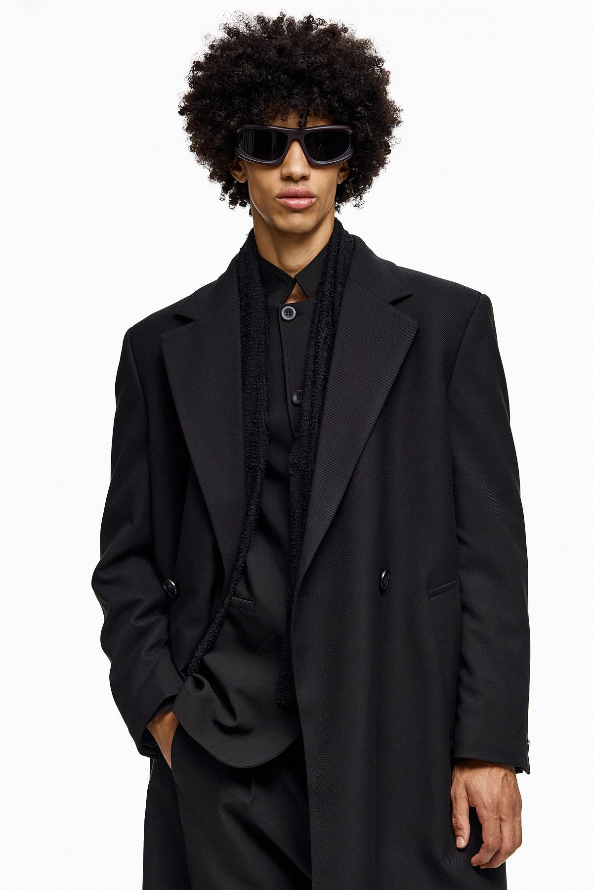 Double-Breasted Long Coat YUKI