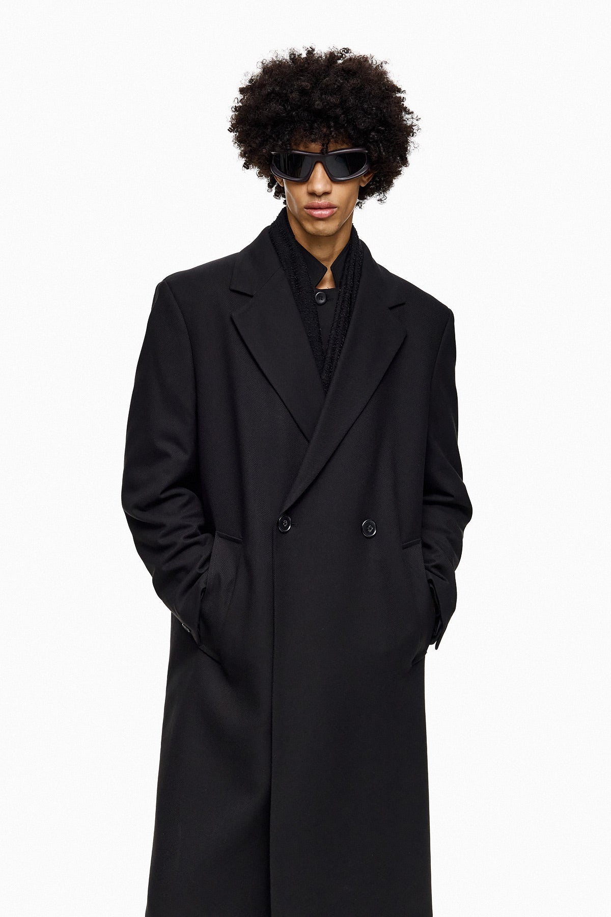 Double-Breasted Long Coat YUKI