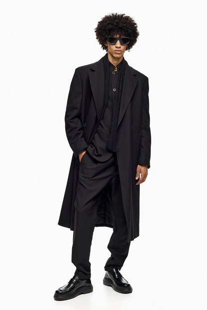 Double-Breasted Long Coat YUKI