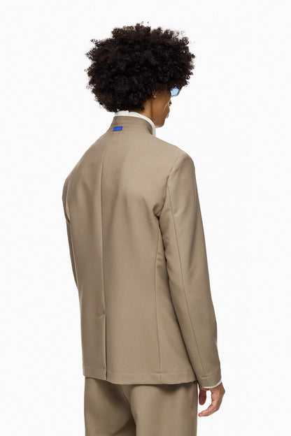 Stand Up-Collar Tailored Jacket ENJU