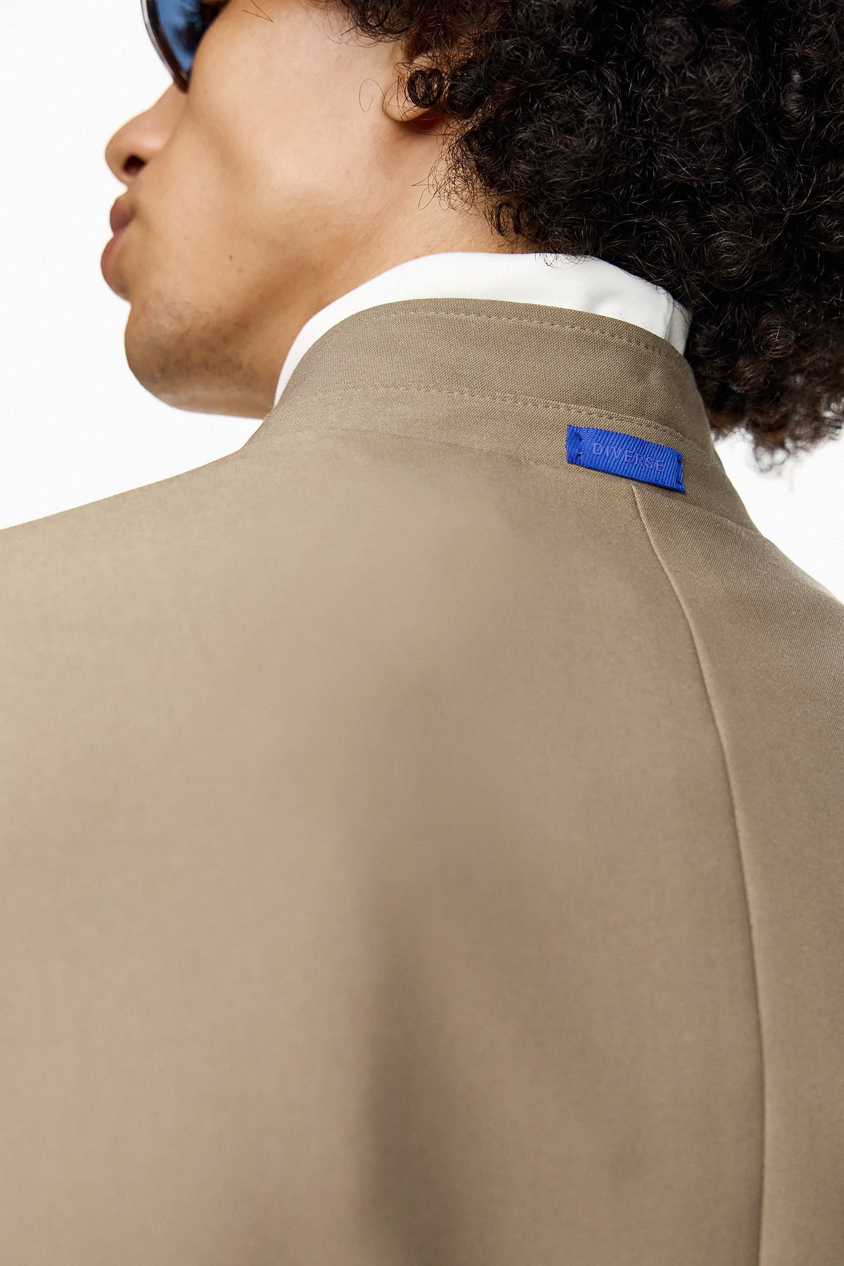 Stand Up-Collar Tailored Jacket ENJU