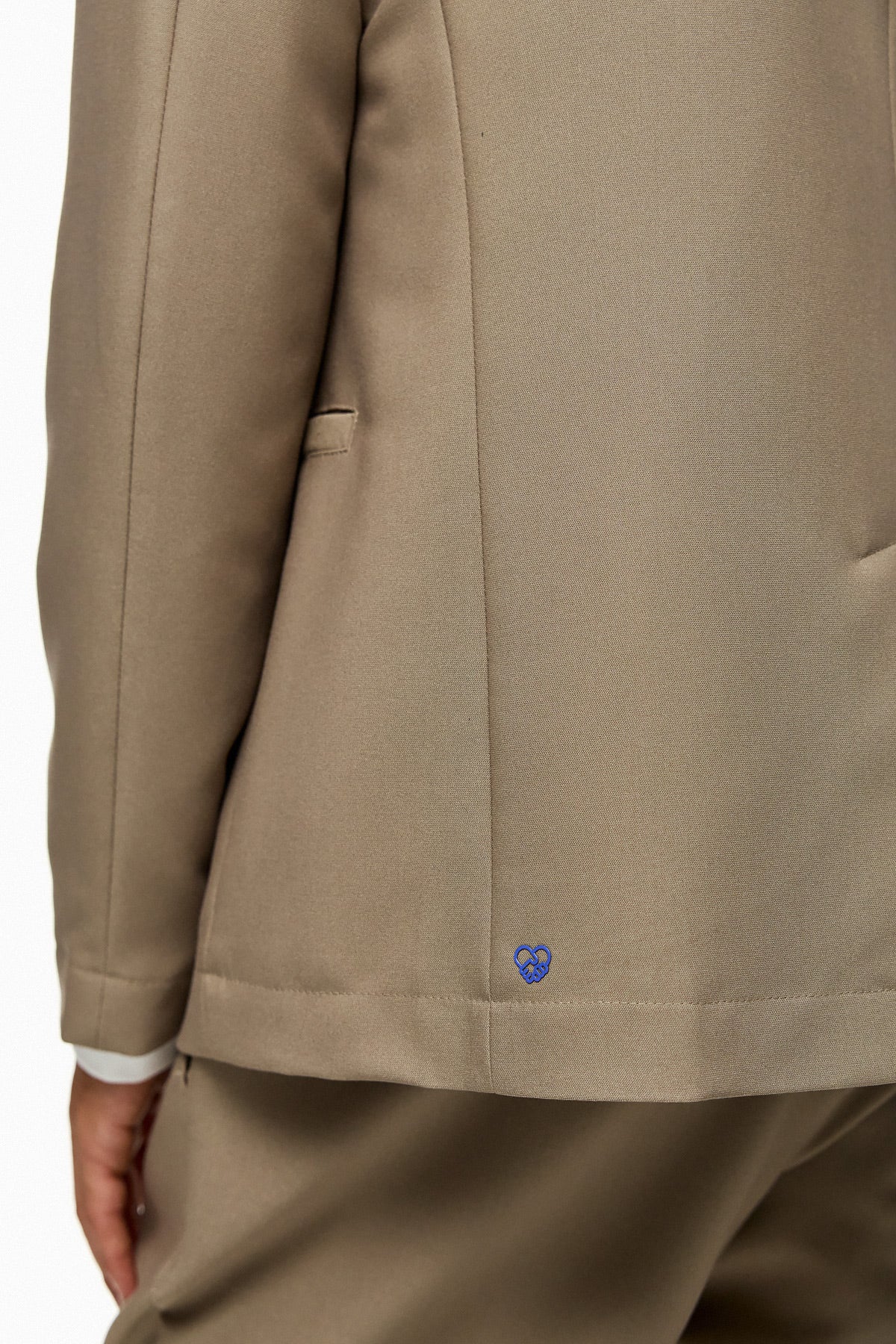 Stand Up-Collar Tailored Jacket ENJU