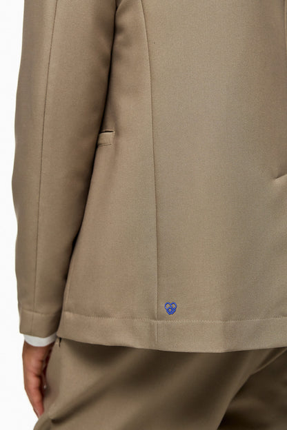 Stand Up-Collar Tailored Jacket ENJU
