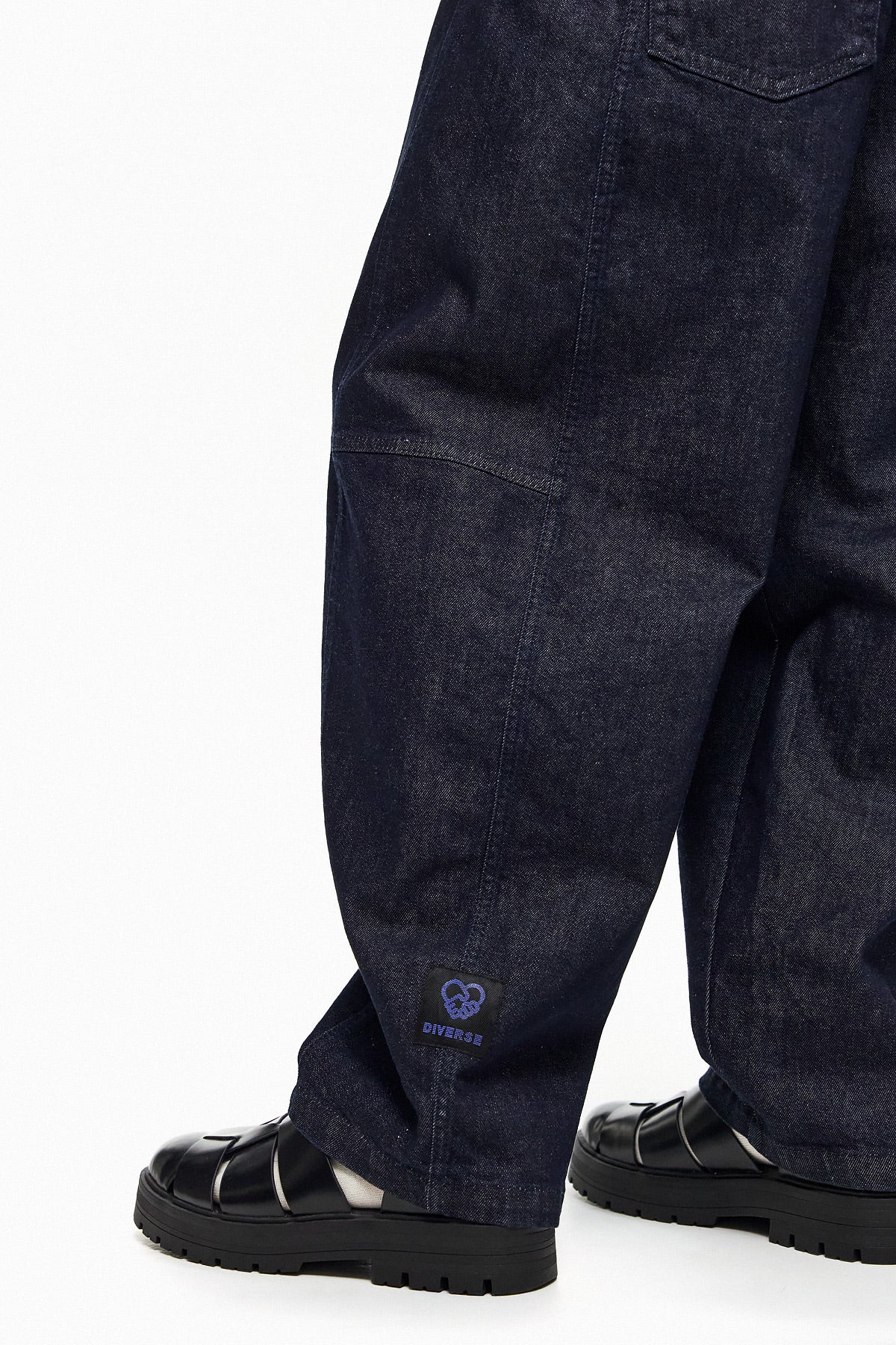 Wide-Leg Denim Trousers ARATA