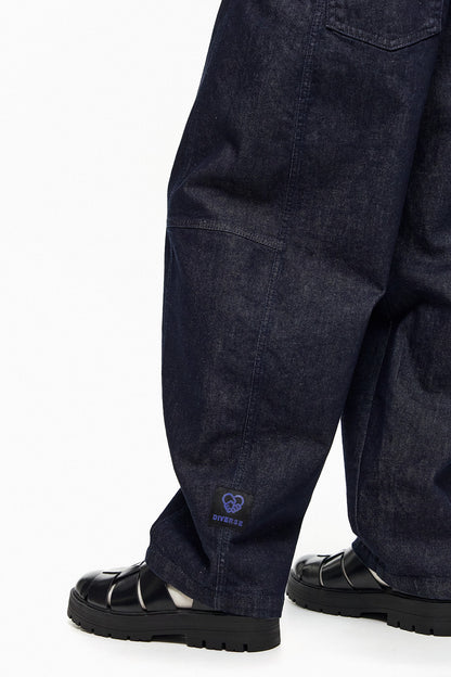 Wide-Leg Denim Trousers ARATA