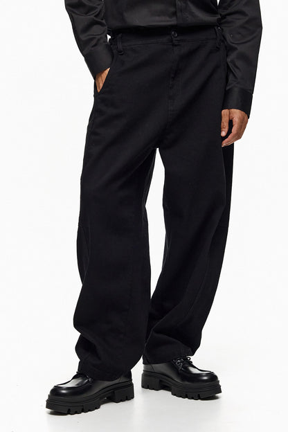 Textured Wide-Leg Trousers DAI