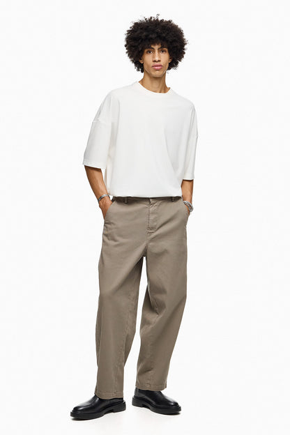 Wide-Leg Barrel Trousers AYUMU