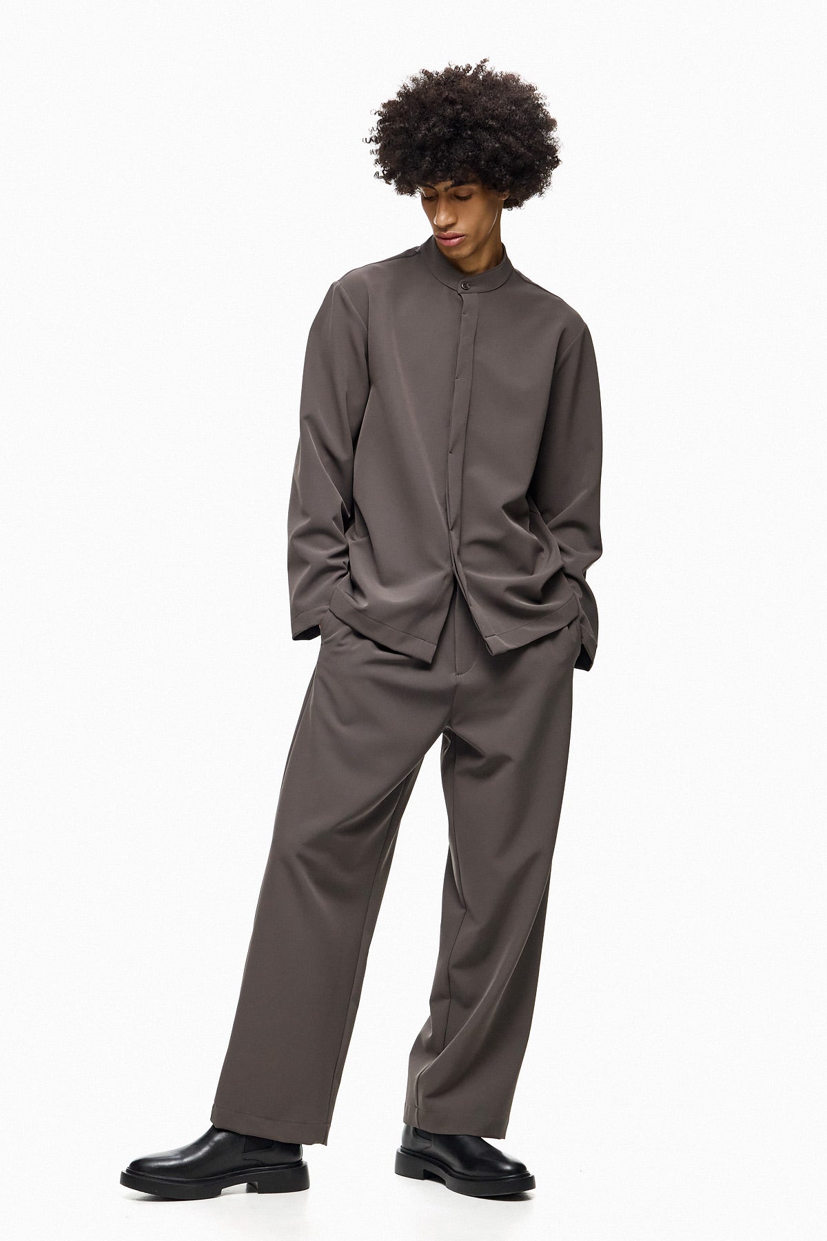 Tailored Wide-Leg Trousers DAIZEN