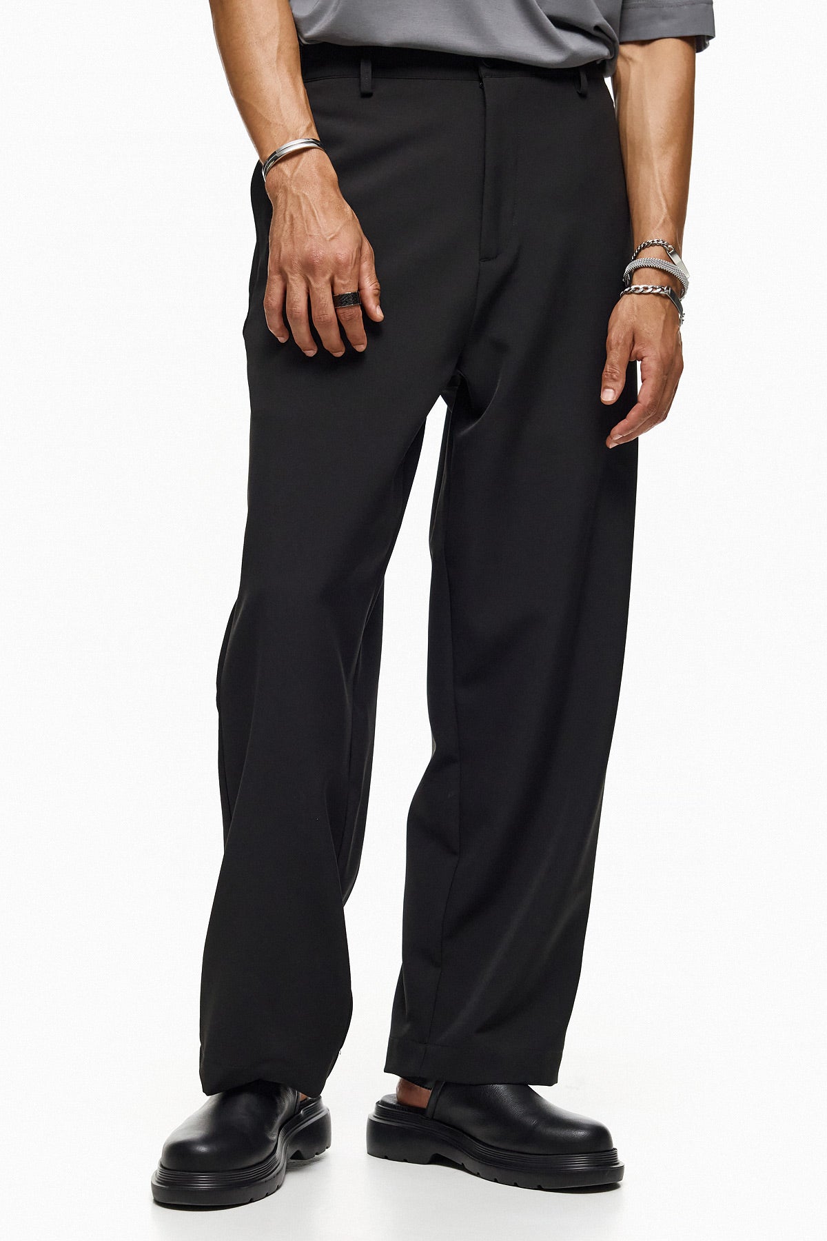Tailored Wide-Leg Trousers DAIZEN