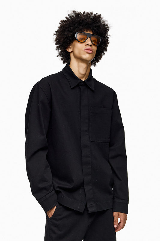 Cotton Twill Overshirt DAI