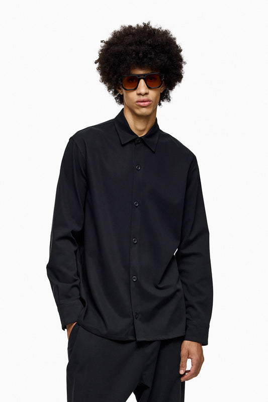 Minimal Button-Up Shirt NORIO