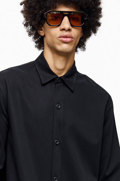 Minimal Button-Up Shirt NORIO