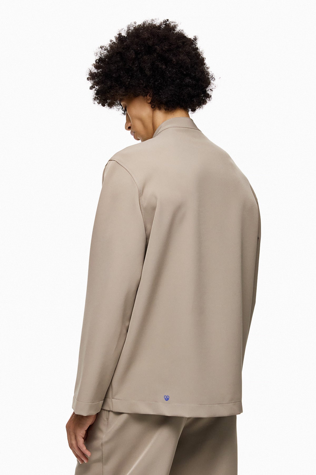 Minimal Mandarin-Collar Shirt DAIZEN