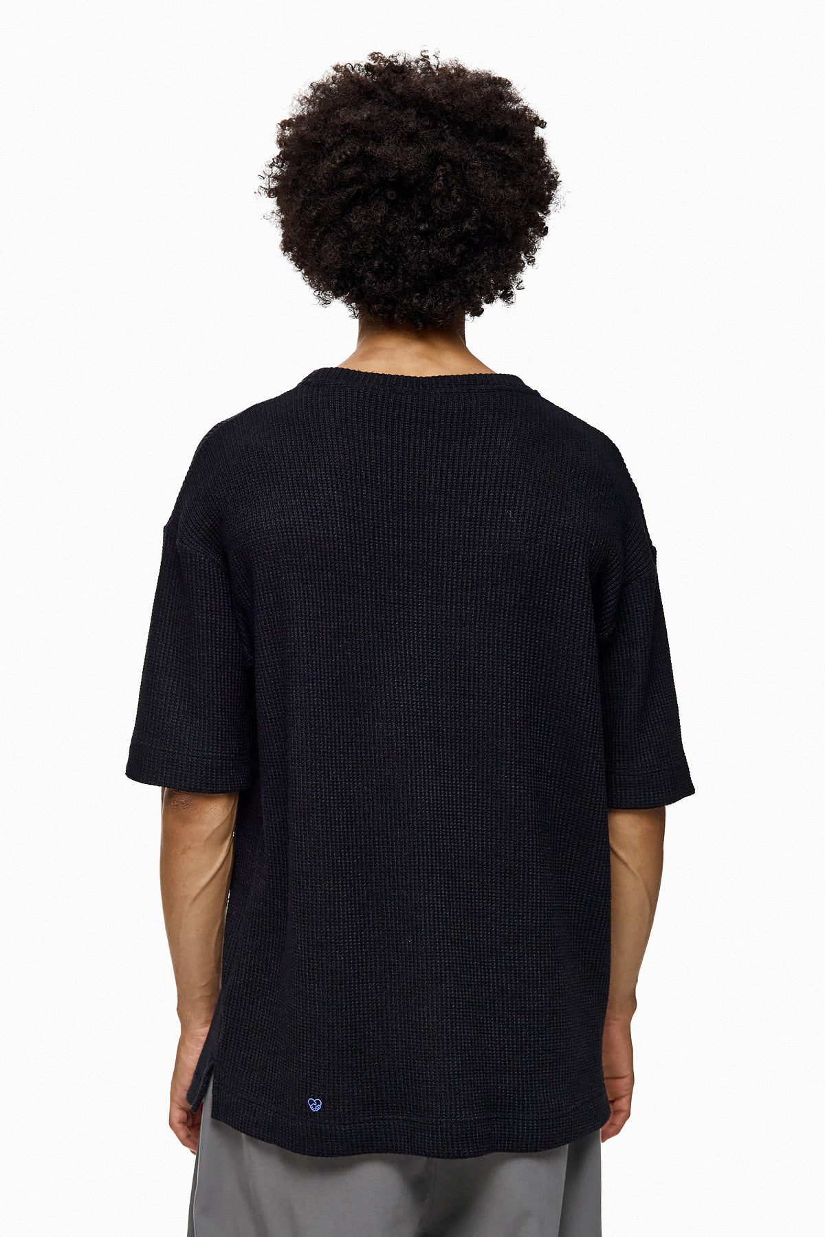 Textured Oversized T-Shirt AKIO