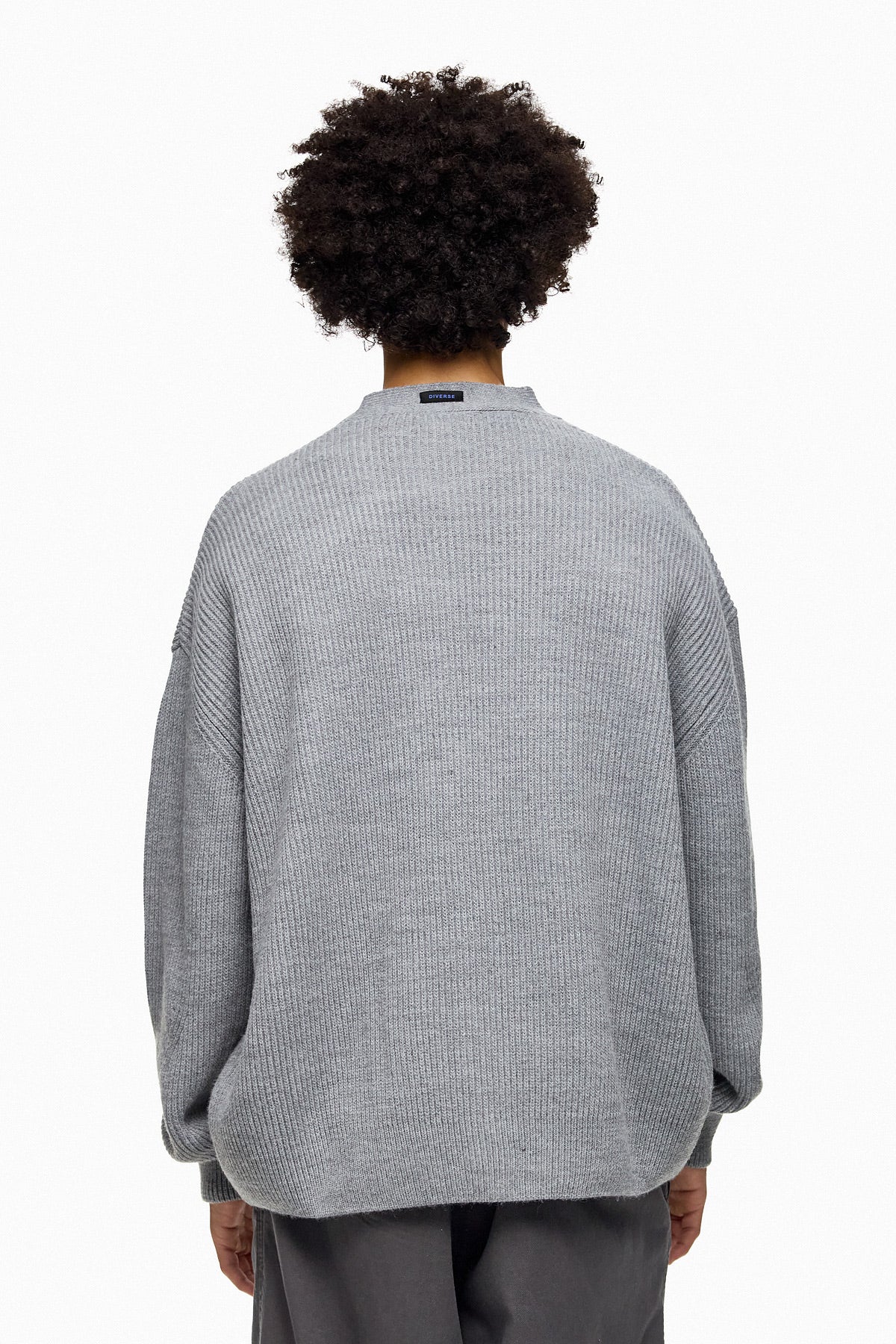 Rib-Knit Cardigan YUKI